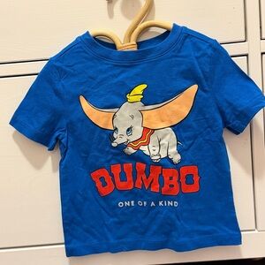 Disney Dumbo Graphic Tee 12-18M Blue Old Navy One of a Kind